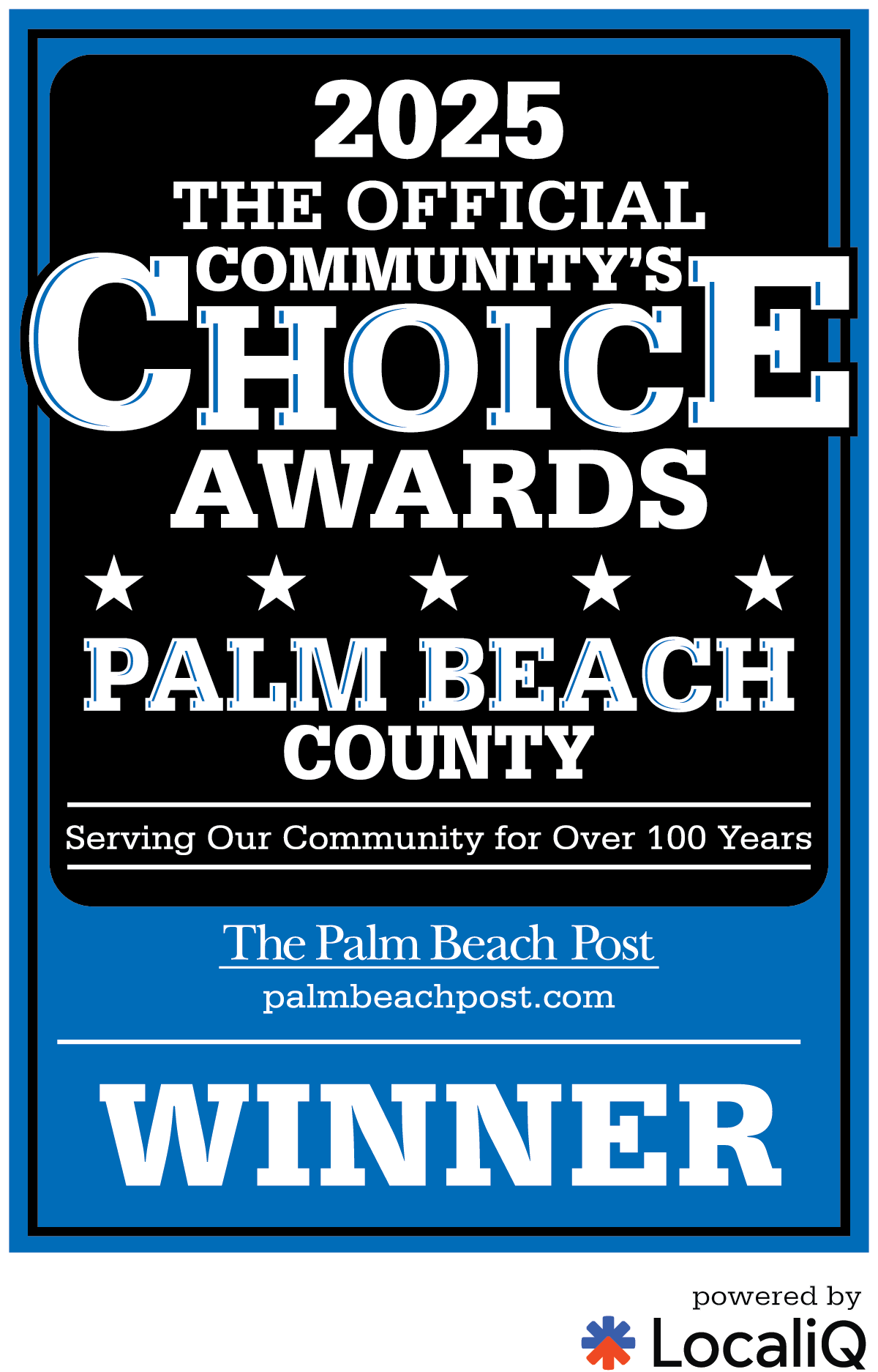 2025 community choice award